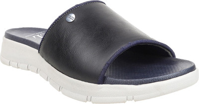 CARLTON LONDON Men Slides(Navy , 8)