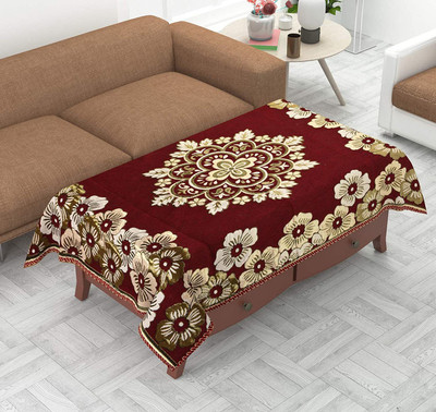 Sparklings Printed 4 Seater Table Cover(Multicolor, Cotton)