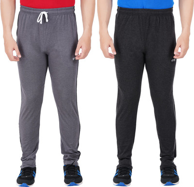 Guide Solid Men Grey, Black Track Pants
