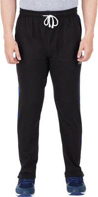 Guide Solid Men Black Track Pants