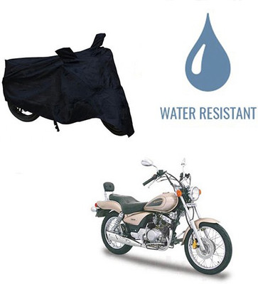 THE REAL ARV Waterproof Two Wheeler Cover for Yamaha(Enticer, Black)