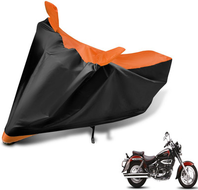 MOCKHE Two Wheeler Cover for Hyosung(Aquila 250, Black, Orange)