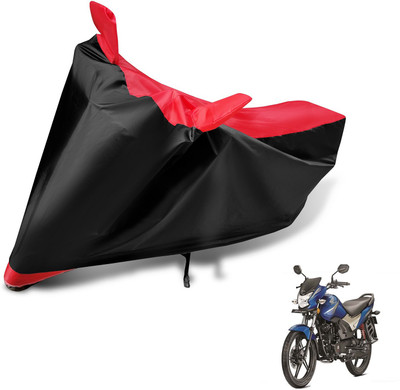 Auto Hub Waterproof Two Wheeler Cover for Honda(CB Shine, Red)
