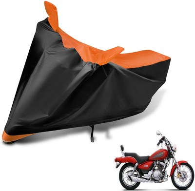 Auto Hub Two Wheeler Cover for Yamaha(Enticer, Black, Orange)