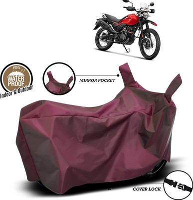 ANTHUB Waterproof Two Wheeler Cover for Hero(Xpulse 200T, Maroon)