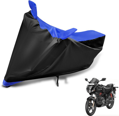Auto Hub Two Wheeler Cover for Hero(Karizma, Black, Blue)