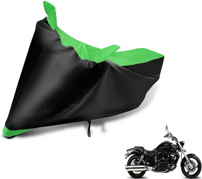 Auto Hub Two Wheeler Cover for Hyosung(Aquila Pro 650, Black, Green)