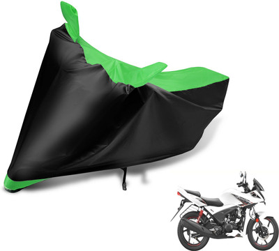 Auto Hub Two Wheeler Cover for Hero(Ignitor, Black, Green)