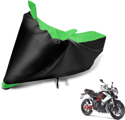 MOCKHE Two Wheeler Cover for DSK Benelli(TNT R, Black, Green)