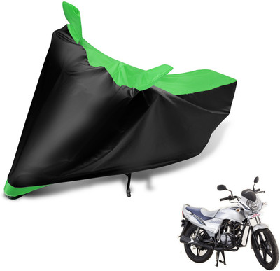 Auto Hub Two Wheeler Cover for LML(Freedom Prima, Black, Green)
