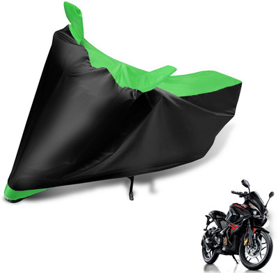 Amanzo Waterproof Two Wheeler Cover for Bajaj(Pulsar 200 NS DTS-i, Green)