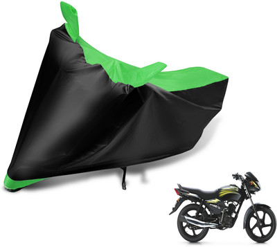 MOCKHE Two Wheeler Cover for TVS(Star City, Black, Green)