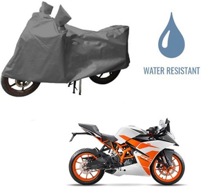 HYBRIDS COLLECTION Waterproof Two Wheeler Cover for KTM(Duke 200, Grey)