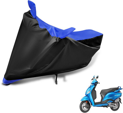 Auto Hub Two Wheeler Cover for Hero(Maestro, Black, Blue)
