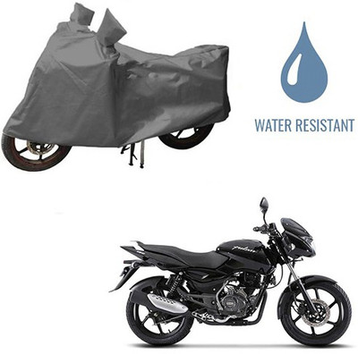 HYBRIDS COLLECTION Waterproof Two Wheeler Cover for Bajaj(Pulsar, Grey)