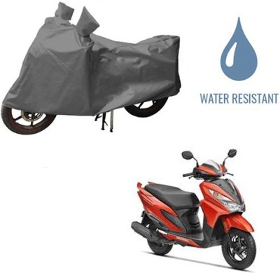 HYBRIDS COLLECTION Waterproof Two Wheeler Cover for Honda(Grazia, Grey)