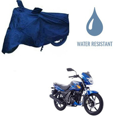 RPSENTTERPR Waterproof Two Wheeler Cover for TVS(Flame SR125, Blue)