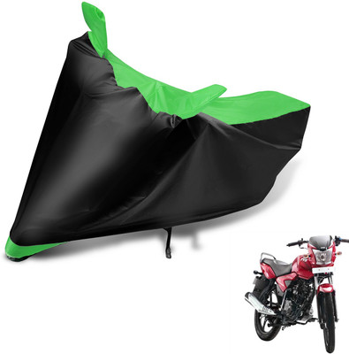 Auto Hub Two Wheeler Cover for TVS(Jive, Black, Green)