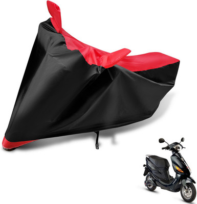 Auto Hub Two Wheeler Cover for Hero(Electric Cruz, Black, Red)