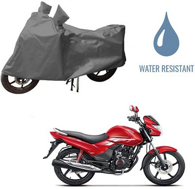 HYBRIDS COLLECTION Waterproof Two Wheeler Cover for Hero(Achiever, Grey)