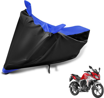 Euro Care Two Wheeler Cover for Yamaha(Fazer, Black, Blue)