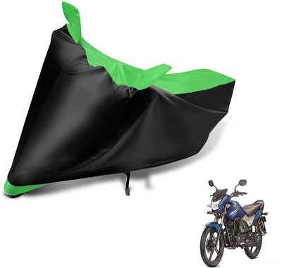 Auto Hub Waterproof Two Wheeler Cover for Honda(CB Shine, Green)