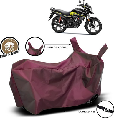 SEBONGO Waterproof Two Wheeler Cover for Honda(SP 125, Maroon)