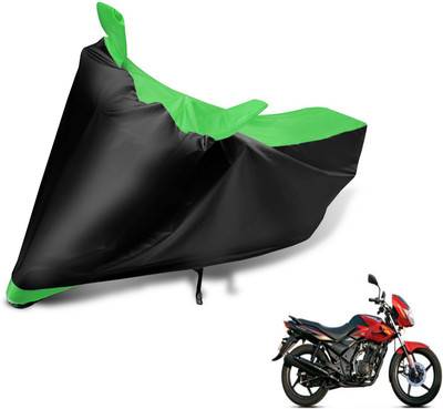 Auto Hub Two Wheeler Cover for TVS(Flame, Black, Green)