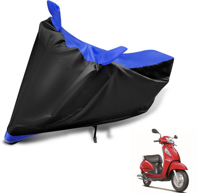 MOCKHE Waterproof Two Wheeler Cover for Suzuki(Access 125, Blue)