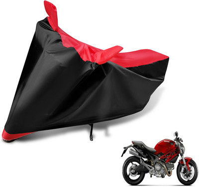 Auto Hub Two Wheeler Cover for Ducati(Monster 795, Black, Red)