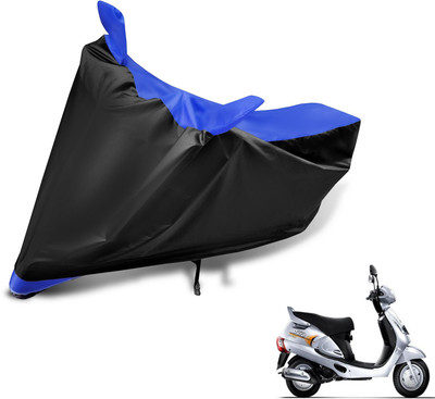 Auto Hub Two Wheeler Cover for Mahindra(Duro, Black, Blue)