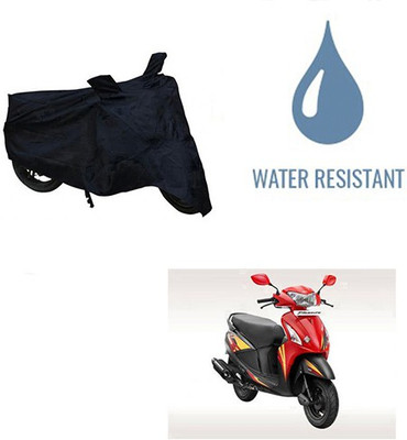 HYBRIDS COLLECTION Two Wheeler Cover for Hero(Pleasure, Black)