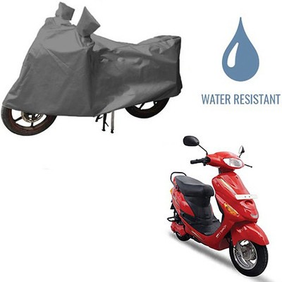 HYBRIDS COLLECTION Waterproof Two Wheeler Cover for Hero(E Sprint, Grey)