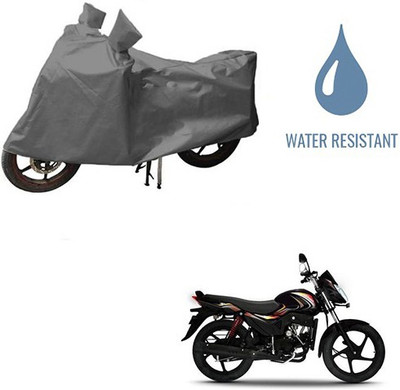 HYBRIDS COLLECTION Waterproof Two Wheeler Cover for Mahindra(Pantero, Grey)