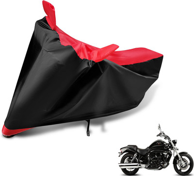 MOCKHE Two Wheeler Cover for Hyosung(Aquila Pro 650, Black, Red)