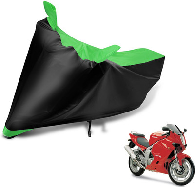 MOCKHE Two Wheeler Cover for Hyosung(GT650R, Black, Green)