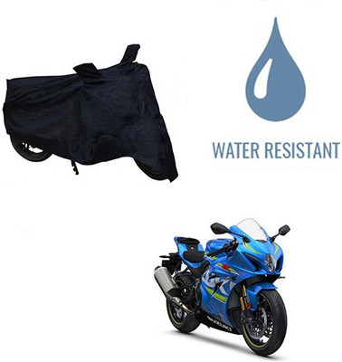 HYBRIDS COLLECTION Waterproof Two Wheeler Cover for Suzuki(GSX, Black)