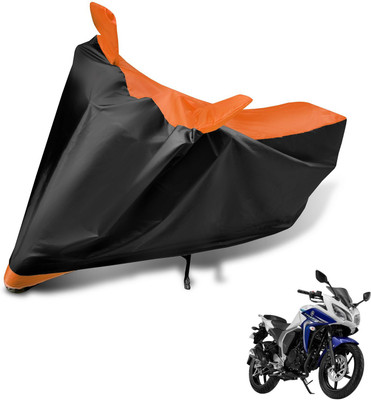 Amanzo Waterproof Two Wheeler Cover for Yamaha(Fazer, Orange)