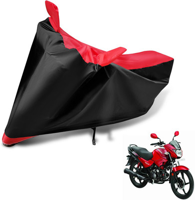 Auto Hub Waterproof Two Wheeler Cover for Hero(Glamour, Red)