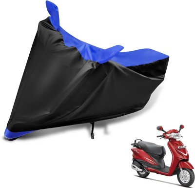 Auto Hub Two Wheeler Cover for Hero(Duet, Black, Blue)