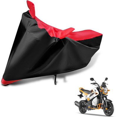 Auto Hub Two Wheeler Cover for Honda(Navi, Black, Red)