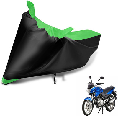 Amanzo Waterproof Two Wheeler Cover for Bajaj(Discover 150 f, Green)