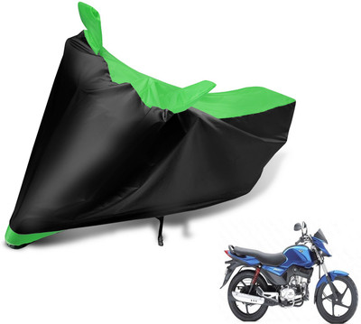 Auto Hub Two Wheeler Cover for Mahindra(Stallio, Black, Green)