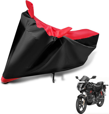Auto Hub Two Wheeler Cover for Hero(Karizma, Black, Red)