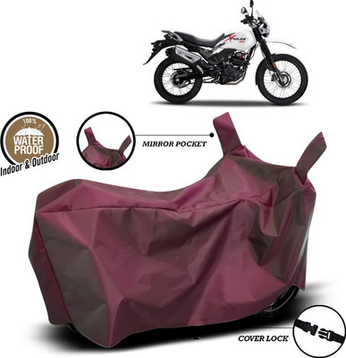 ANTHUB Waterproof Two Wheeler Cover for Hero(Xpulse 200T, Maroon)