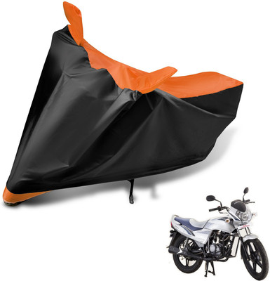 MOCKHE Two Wheeler Cover for LML(Freedom Prima, Black, Orange)