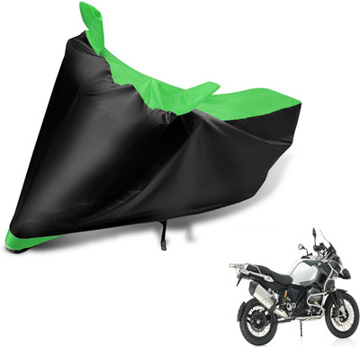 Auto Hub Two Wheeler Cover for BMW(1200 GS, Black, Green)