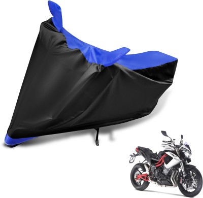 MOCKHE Two Wheeler Cover for DSK Benelli(TNT R, Black, Blue)