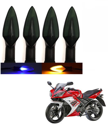 BRPEARl Side LED Indicator Light for Yamaha YZF R15 S(Blue, Amber)
