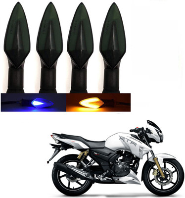 RWT Side LED Indicator Light for TVS Apache RTR 180(Blue, Yellow)